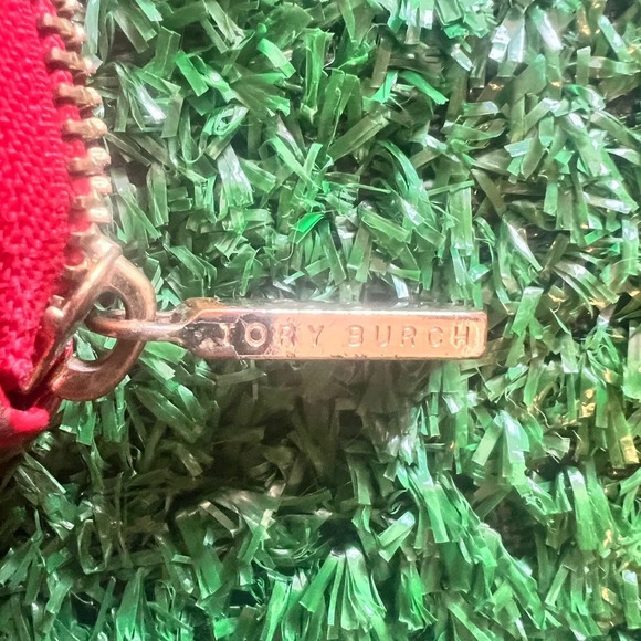 TORY BURCH red leather wallet 🫶🏼🌹 - Picture 2 of 14